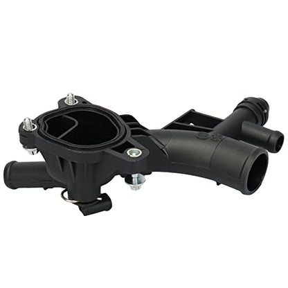IRONTEK 25193922 Engine Coolant Thermostat Housing Water Pump Outlet Fit for 2011-2018 for Buick Encore for Chevy Cruze Sonic Trax 1.4L 1.8L, 55565334 902-846 1338030