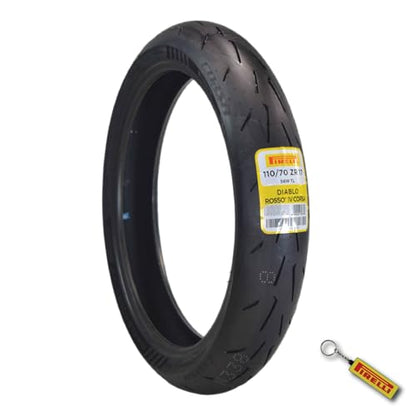 Pirelli Diablo Rosso IV 110/70-17 54W Front Motorcycle Tire - size: 110/70 ZR 17 54W