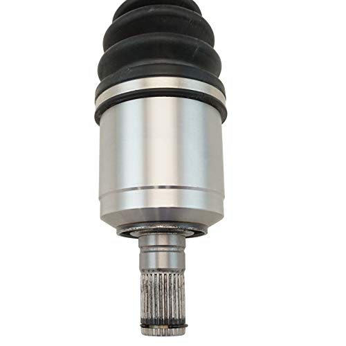 TRQ Front Driver and Passenger CV Axle Assembly Set Neoprene Boots Moly - style: CSA72979