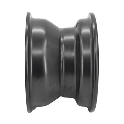 7" Wheel Rim with 3 Holes Fits for Most of 110-125cc Go-Kart, ATV, Taotao 16x8-7 Tire(Black) - size: 7" wheel rim