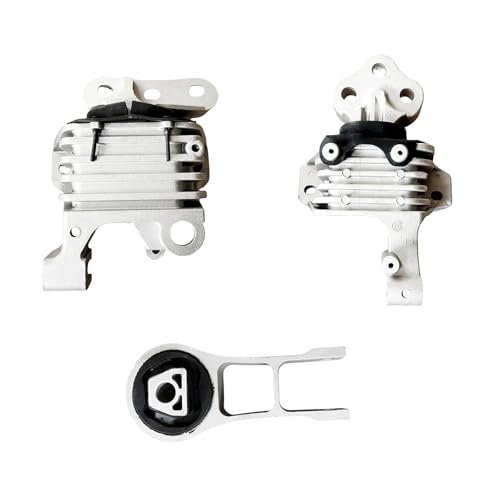 Yllhaoyuan Set of 3 Hydraulic Engine & Transmission Mounts - size: 2014-2019 Cherokee 2.4L