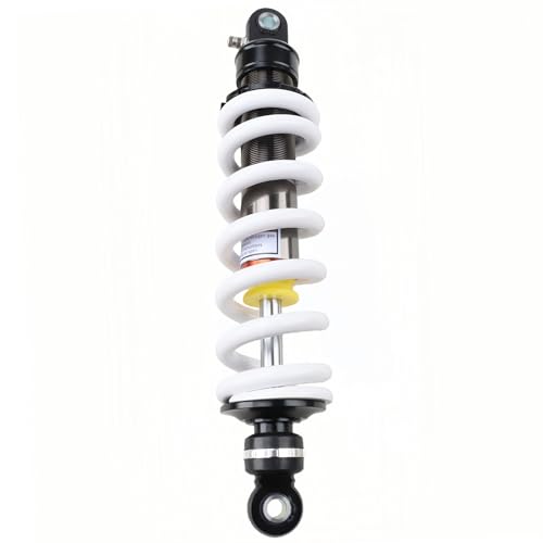 340mm (13.4") Universal Rear Shock Absorber, Adjustable Rebound & Preload Suspension 12mm HeavyDuty Spring for 70cc 90cc 110cc 125cc 150cc 250cc Dirt Bike Pit Bike Motorcycle ATV Quad