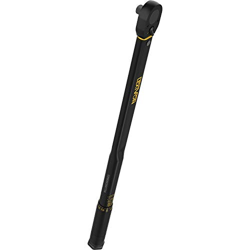 LEXIVON 1/2-Inch Drive Click Torque Wrench 25-250 Ft-Lb/33.9-338.9 Nm (LX-184) - size: 1/2"DR. 25~250 FT-LB