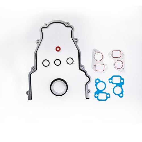 PHILTOP Timing Cover Gasket Set & LS Camshaft Thrust Retainer Plate Gasket - size: Timing & Cam Gasket
