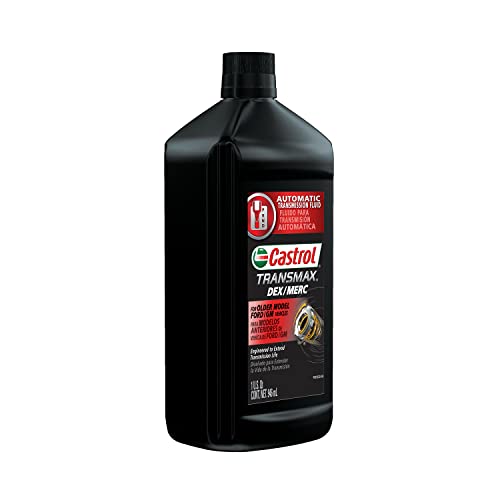 Castrol Transmax DEX/MERC Automatic Transmission Fluid, 1 Quart, Pack of 6