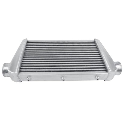 Universal Intercooler 25''x13''x3.3" Front Mount Intercooler 3'' Inlet and Outlet Aluminum Turbo Intercooler Direct Replacement for Any Turbo Charger system - size: 25''x13''x3.3" 3''