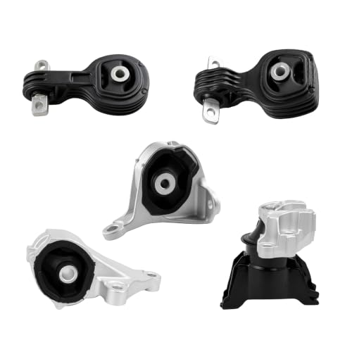 5PC Engine & Transmission Mount Set for 2012-2014 Honda CR-V 2.4L Auto - size: 2012-2014 CRV L4 2.4L