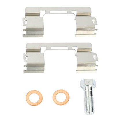 cciyu Front Left/Rear Right 18-B4729 Disc Brake Caliper With Bracket - size: Front Left[18-B4729]