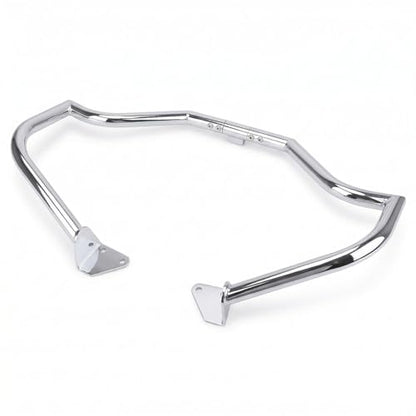 Front Engine Guard Crash Bar for Harley Dyna Low Rider Fat Bob - color: Chrome