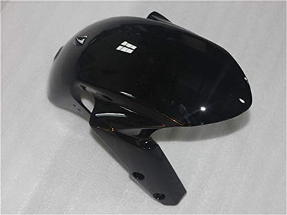 YTL Black Red Full Fairing Fit for Suzuki 2011-2026 GSXR 600/750 - color: 004 Black Red