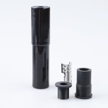 AC PERFORMANCE Straight Ceramic Spark Plug Boot Kit Black - color: Black, size: Straight - 1PC
