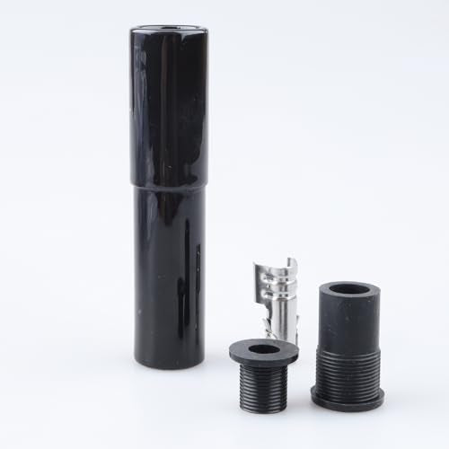 AC PERFORMANCE Straight Ceramic Spark Plug Boot Kit Black - color: Black, size: Straight - 1PC