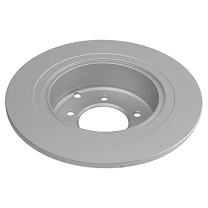 TRQ Rear Ceramic Brake Pads & G-Coated Rotor Kit - style: BKA14728