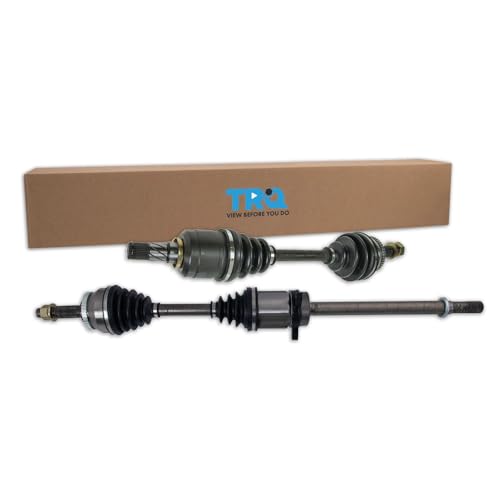 TRQ Front Driver and Passenger Side CV Axle Assembly Set 2 Piece - style: CSA70770