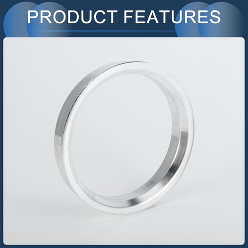 Hub Centric Rings, 57.1mm ID to 67.1mm OD Vehicle Wheel Hubrings Aluminum Alloy, 4 Pcs - size: 57.1mm to 67.1mm