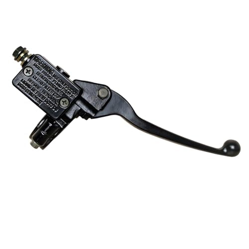 7/8" Right Front Hydraulic Brake Master Cylinder Compatible with ATV 50cc 70cc 90cc 110cc 125cc 150cc 200cc 250cc Taotao Pit Dirt Bike Quad Scooter Black - color: Black