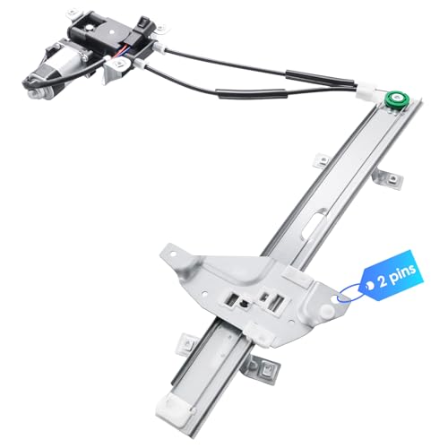 Front Driver Side Power Window Regulator w/Motor for 97-05 Buick Century - size: 741-637(Front Left)