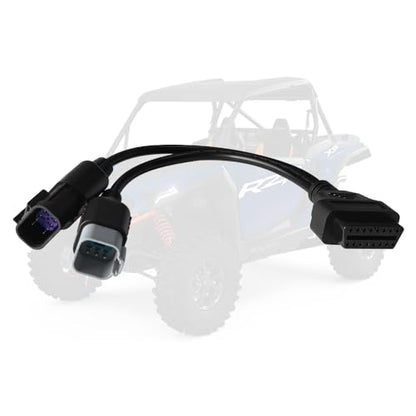 OBD 2 IN 1 ATV UTV 6Pin 8Pin Diagnostic Cable for BRP CAN AM for Polaris