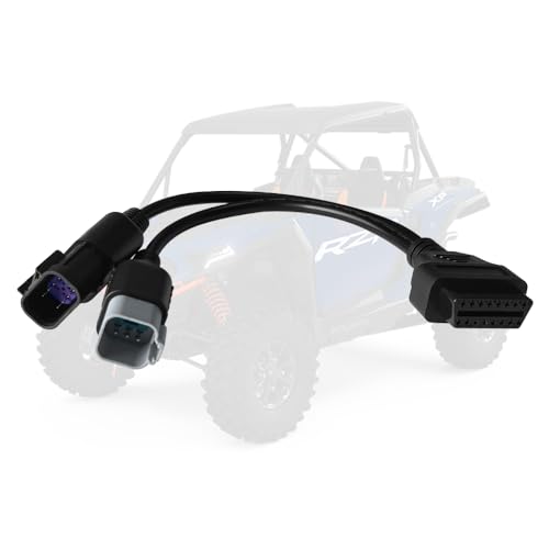 OBD 2 IN 1 ATV UTV 6Pin 8Pin Diagnostic Cable for BRP CAN AM for Polaris