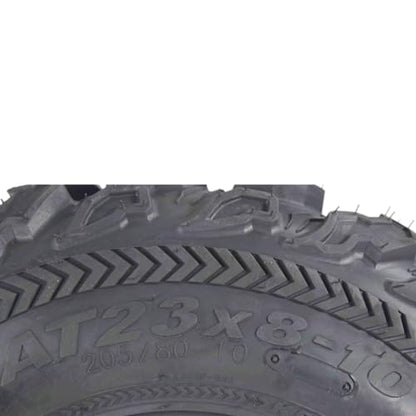 Kenda Bearclaw EX K573-23x8-10 Front & 23x10-10 Rear ATV/UTV Tires (4 pk) - size: 23x8-10;23x10-10 (4 Pack)