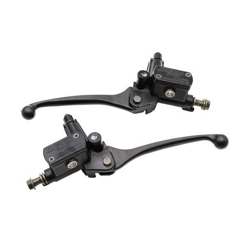 Left + Right 8mm Brake Master Cylinder Lever Mirror Hole for GY6 50cc 125cc 150cc 250cc Scooter Moped