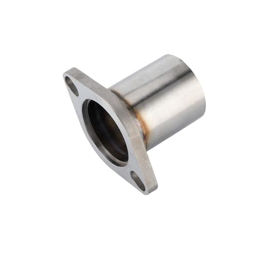 3.0'' OD Exhaust Flange Repair Pipe Kit.Stainless Steel Exhaust Welding Flange Quick Repair for Exhaust Flange Pipe With Gasket,Flange Bolt and Nut (OD 3.0") - size: 2 Bolt OD 3.0"