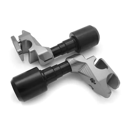 Motorcycle Frame Sliders Engine Guard Anti-Crash Protector for CFMOTO 450SS - color: Titanium