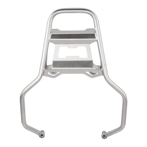 TCT-MOTORPARTS Aluminum 45L Top Case Trunk Tail Box+Luggage Mount Rack Fits for BMW R1200GS LC ADV 2014-2019 R1250GS LC 2019-2023 - color: Chrome Tail Luggage Box (45L)+Rack