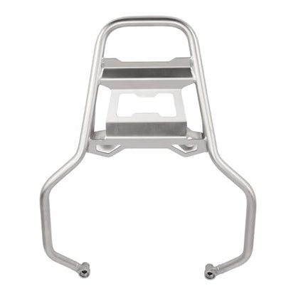 TCT-MOTORPARTS Aluminum 45L Top Case Trunk Tail Box+Luggage Mount Rack Fits for BMW R1200GS LC ADV 2014-2019 R1250GS LC 2019-2023 - color: Chrome Tail Luggage Box (45L)+Rack