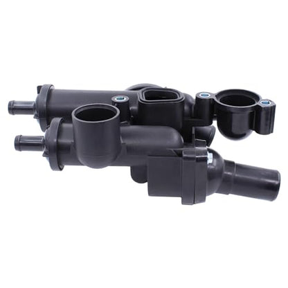 Engine Coolant Thermostat Housing Assembly w/Sensor and Water Outlet Hose