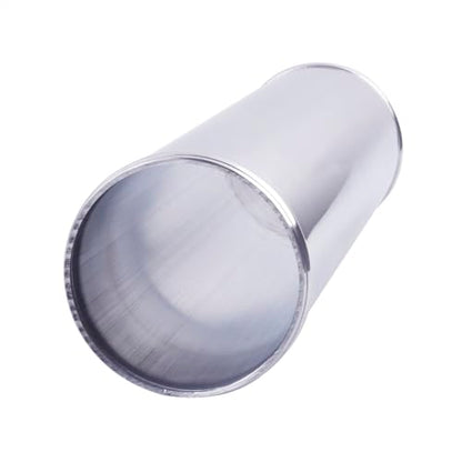 Aluminum Pipe Tube Intercooler Hose OD63mm(2.5"), 6061 Aluminu Air Intake Tube, Length 11.8" (300mm), Thickness 2mm Silver Aluminum Alloy Exhaust Pipe - size: OD63(2.5"), style: Straight