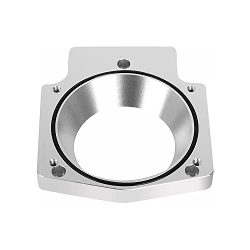 BLACKHORSE-RACING 102mm Aluminum Throttle Body Spacer Adapter Plate Kit