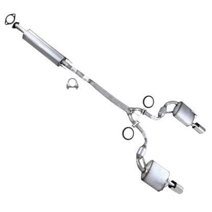 Exhaust Resonator and Muffler for Nissan Maxima 2009-2014 2016-2019 3.5L