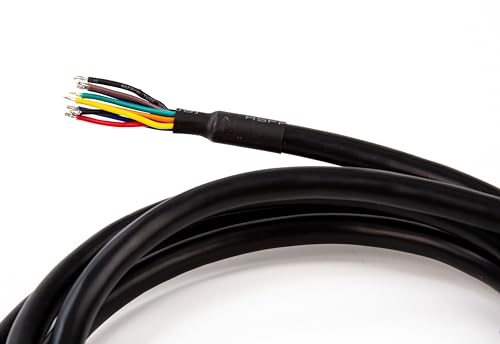 Green Type 2 J1939 Male to Open Pigtail 9pin Cable Truck Diagnostic Scanner Cable