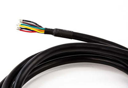 Green Type 2 J1939 Male to Open Pigtail 9pin Cable Truck Diagnostic Scanner Cable
