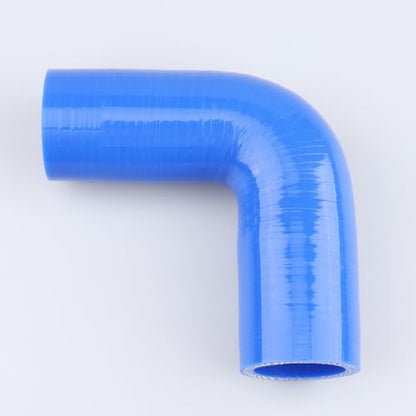 AC PERFORMANCE ID 1.25" 90° Degree Elbow Silicone Hose Coupler Blue - color: Blue, size: ID 1.25" (32mm)