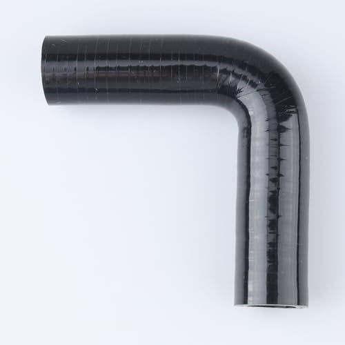 AC PERFORMANCE ID 3/4" 90° Degree Elbow Silicone Hose Coupler Black - color: Black, size: ID 3/4" (19mm)