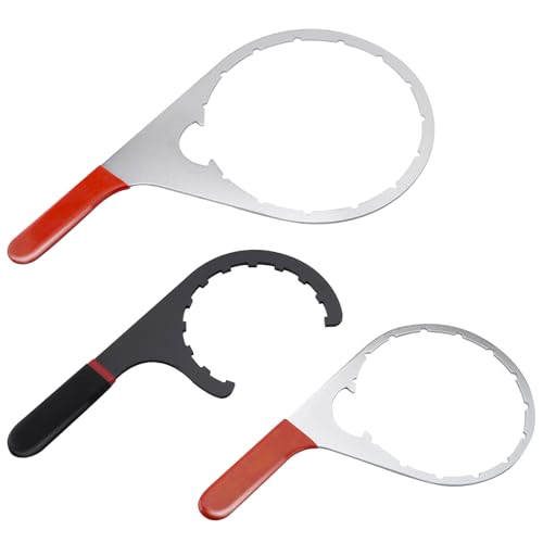 SPARKWHIZ 4.6 Inch, 6 Inch, 8 Inch Fuel Filter Wrench Set - size: 3 size