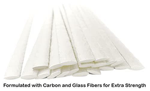 PolyPlaz Plastic Welding Rods, Flat Strips for TPO, TEO & PP, White, 40 pk - size: 40pack, style: PolyPlaz-White