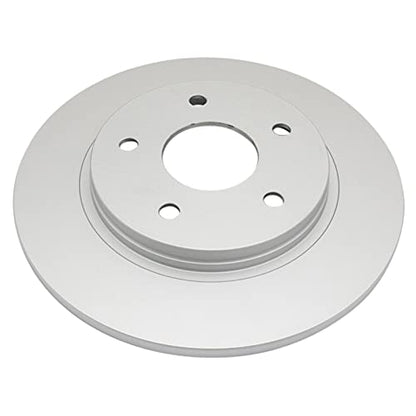 TRQ Rear Brake Pad and Rotor Set Ceramic G Coated Solid Rotors - style: BKA14746