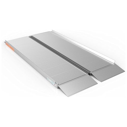 EZ-ACCESS Suitcase Singlefold Portable Wheelchair Ramp, 4 x 30 in - size: 4 Foot (Pack of 1), style: Standard