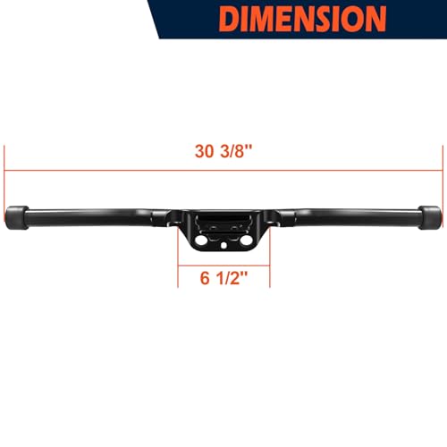 BLACK Engine Guard Protector Flat-Out For 18-25 Harley Softail