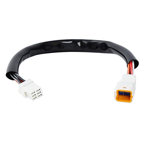 TCT-MOTORPARTS 10" Electronic Throttle Handlebar Wire Extension Fit For Harley Touring Street Electra Road Glide Ultra Limited Freewheeler 2017-2023 - size: 10" Handlebar Wire Extension