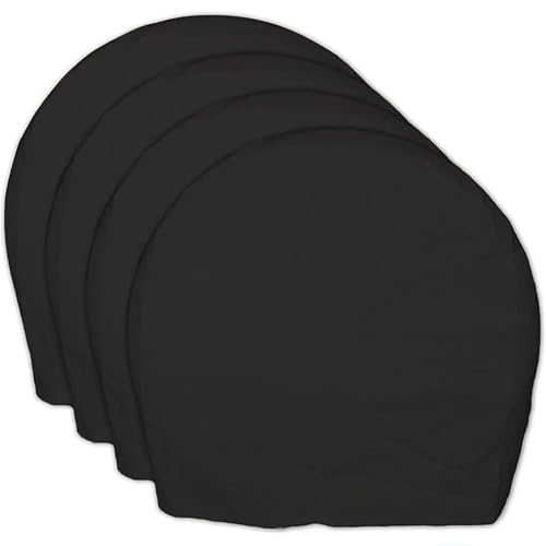 Tire Covers Set of 4 for Trailers Rv,Fit Tire Diameters 27-29 Inch - size: Diameter 27-29in