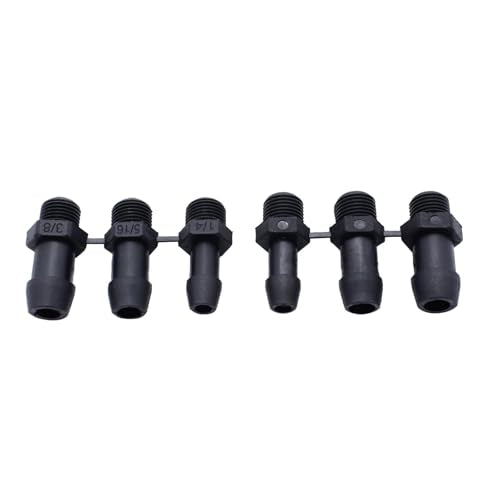 2 Set Universal 3/8" 1/4" 5/16" Fittings Inline Fuel Filters Chrome Glass Reusable Washable Inline Fuel Filter Fits for Motorcycle Car Caravan Boat Lawn Mower