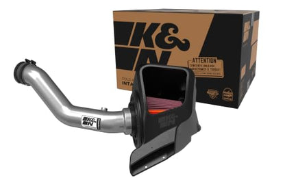 K&N NextGen Aluminum Cold Air Intake System: High-Flow Cotton Filter:2016-2026 Dodge/Jeep Durango/Grand Cherokee WK/Grand Cherokee 70-1572 - style: NextGen Aluminum