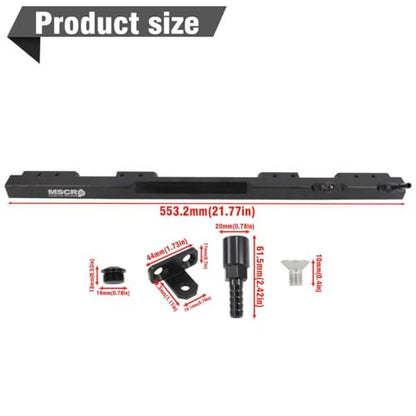 Aluminum Fuel Rail Fits For Jeep Wrangler/TJ/Cherokee XJ 4.0L 1997-2001