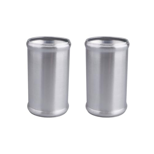 AC PERFORMANCE OD 2.25" Aluminum Tube Hose Joiner 2PCS - size: 2.25" (57mm)