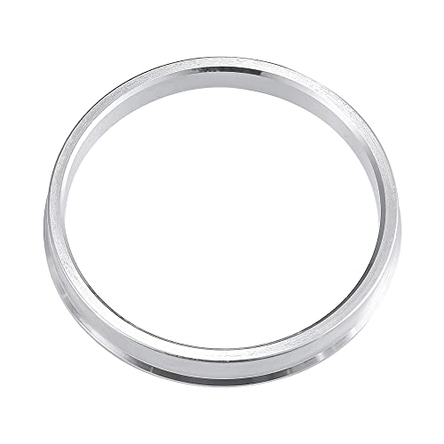 X AUTOHAUX 4pcs OD 74.1mm to ID 65.1mm Aluminum Alloy Hub Centric Rings - size: 74.1-65.1mm