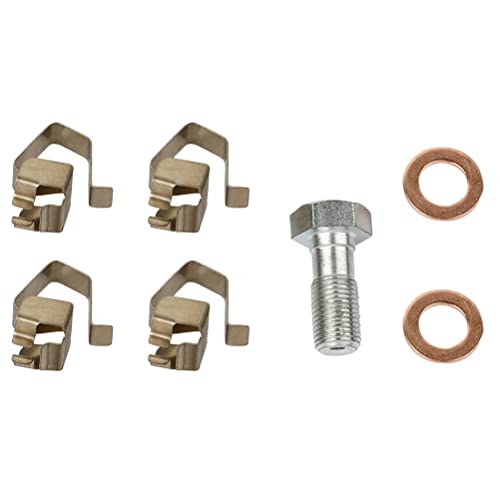 cciyu Front & Rear Brake Calipers W/Bracket 18B5009 18B5008 18B4837 18B4836 - size: Front & Rear[18B5009+18B5008+18-B4837+18-B4836]